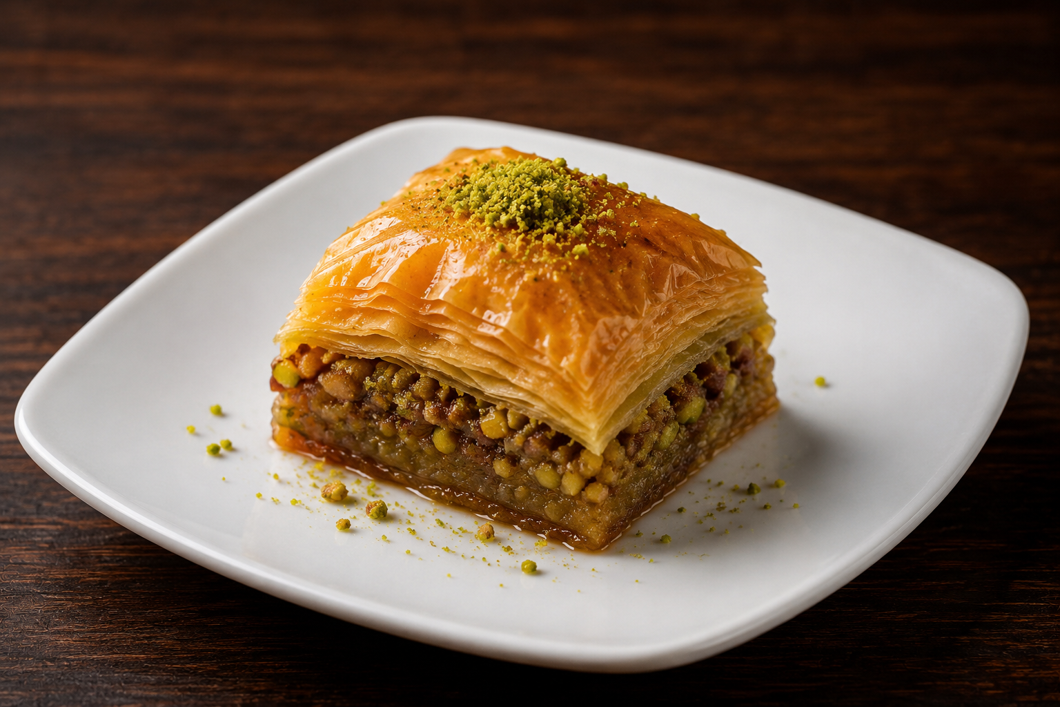 Baklawa de pistacho