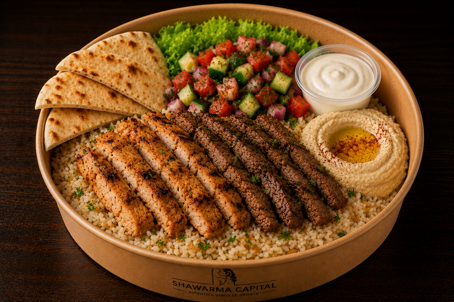 Plato árabe mixto