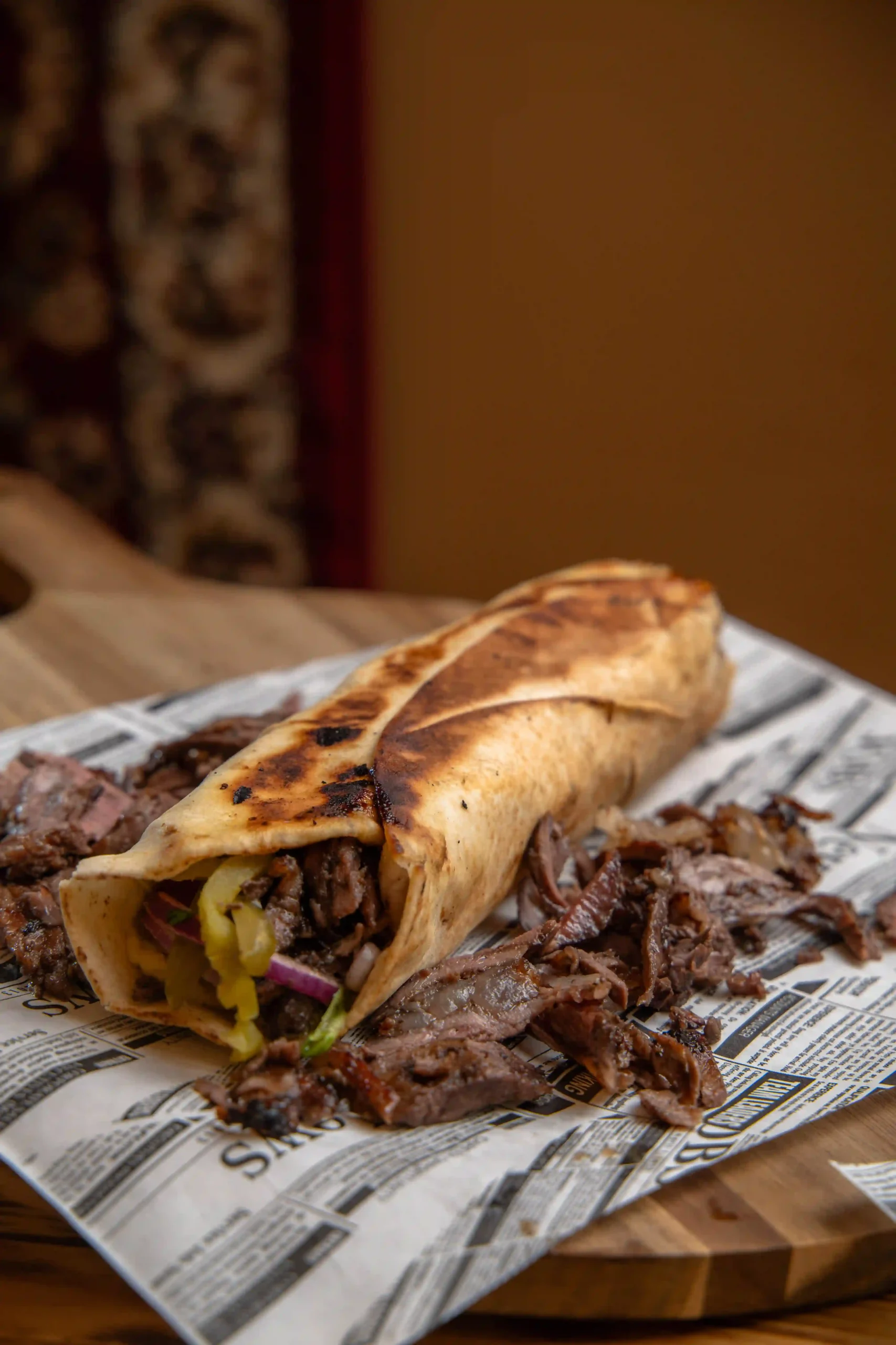 Shawarma de ternera